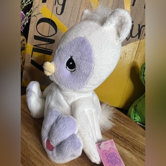 Enesco - Precious Moments Tender Tails - White Owl w/Adoption Card (1998) - Picture 5 of 17